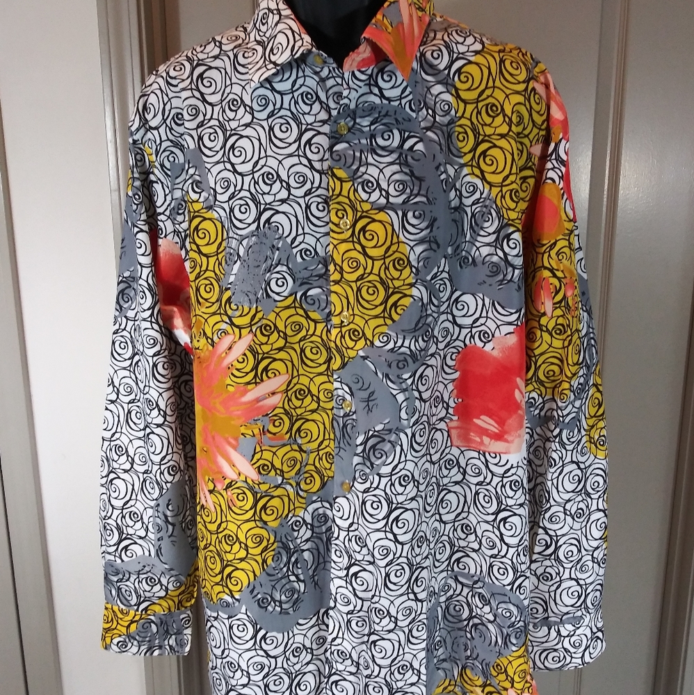 Veronelli by Karl Knox Dress Shirt  Mens  XL